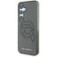 Karl Lagerfeld Rhinestones Karl Head Logo – dėklas Samsung Galaxy S25 telefonui (juodas)