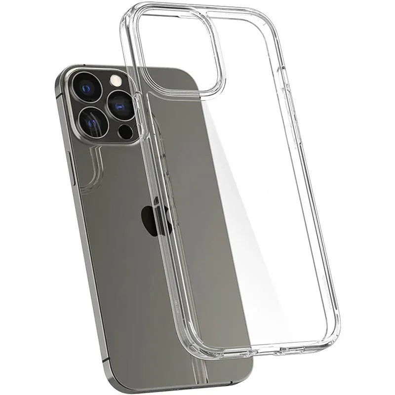 Spigen Ultra Hybrid – dėklas, skirtas iPhone 13 Pro (skaidrus)