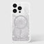 Case-Mate Waterfall MagSafe – dėklas, skirtas iPhone 16 Pro (sidabrinis)