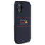 Red Bull Silicone Horizontal Logo MagSafe – iPhone 16 Plus dėklas (tamsiai mėlynas)