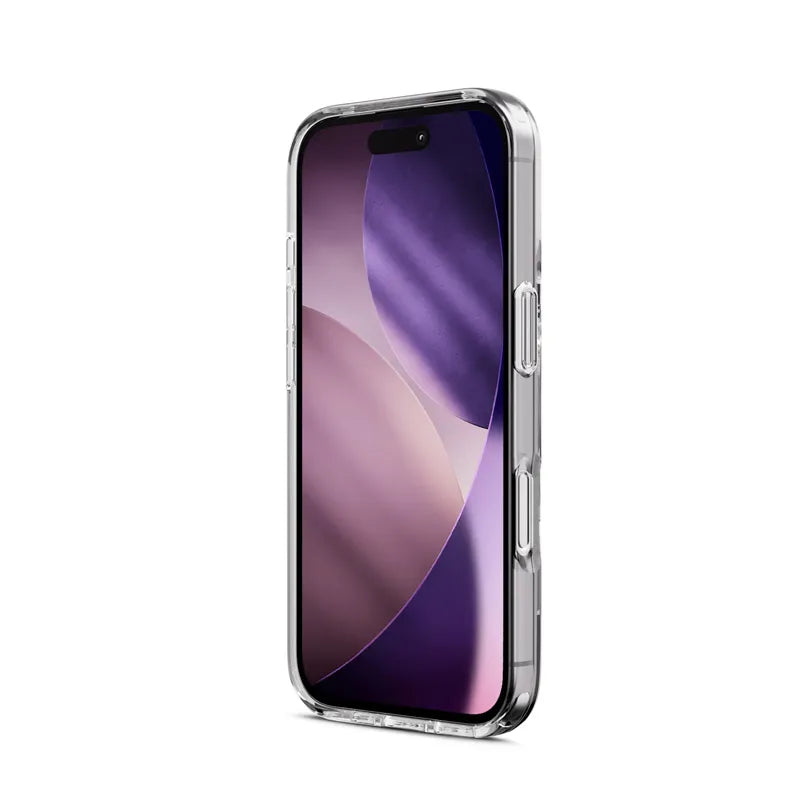 Crong Clear MAG Cover - „MagSafe“ dėklas, skirtas iPhone 17 (skaidrus)