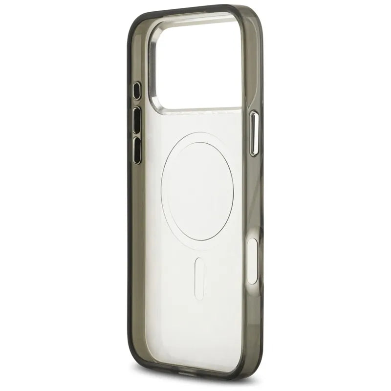 Karl Lagerfeld IML Leopard Pattern MagSafe – dėklas, skirtas iPhone 17 Pro Max (rudas)