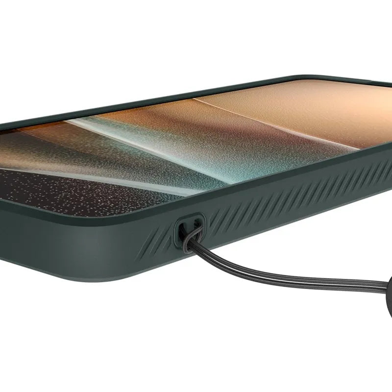 Spigen Liquid Air Mag MagSafe – dėklas Samsung Galaxy S26 Ultra (Abyss Green)