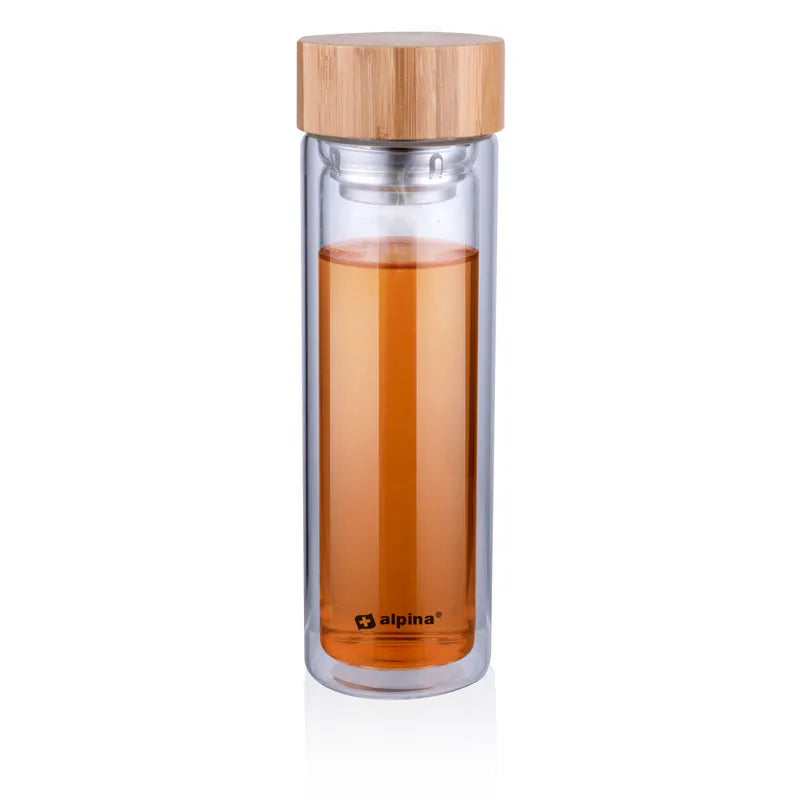 Alpina – terminis stiklinis butelis (dvigubos sienelės) 450 ml