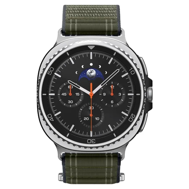 Spigen WBF0 apyrankė – dirželis Samsung Galaxy Watch 8 / 8 Classic 40 / 44 / 46 mm (žalia)