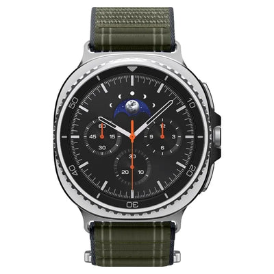 Spigen WBF0 apyrankė – dirželis Samsung Galaxy Watch 8 / 8 Classic 40 / 44 / 46 mm (žalia)