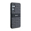 DKNY „Leather Mono Stripe & Metal Logo“ – „Samsung Galaxy S24+“ dėklas (juodas)
