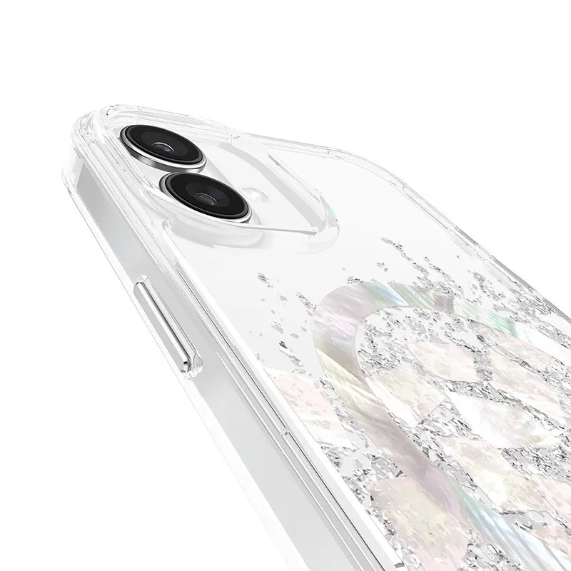 Case-Mate Karat MagSafe – dėklas „iPhone 16 Plus“ su perlamutro intarpais (A Touch of Pearl)