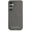 Karl Lagerfeld Rhinestones Karl Head Logo – dėklas Samsung Galaxy S25 telefonui (juodas)
