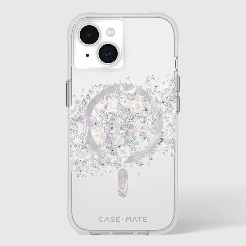 Case-Mate Karat MagSafe - dėklas iPhone 15 / iPhone 14 / iPhone 13, papuoštas perlamutru (A Touch of Pearl)