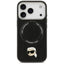 Karl Lagerfeld Karl Pin MagSafe – dėklas iPhone 17 Pro (juodas)
