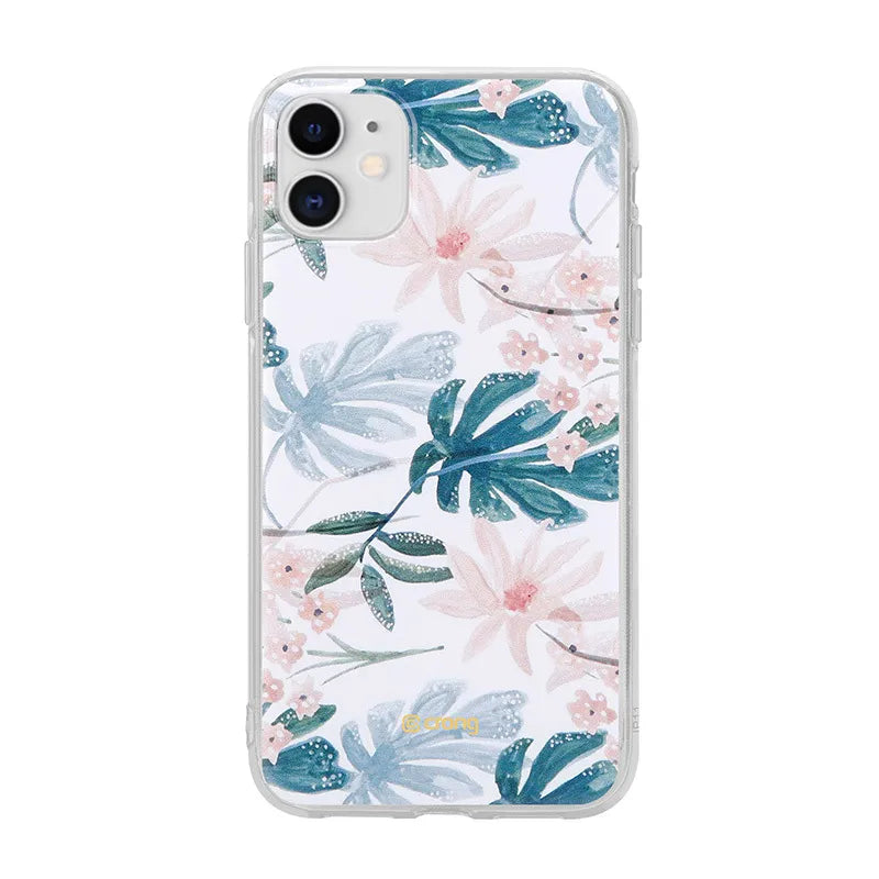 Crong Flower Case – iPhone 11 dėklas (01 raštas)