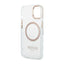 Guess Metal Outline MagSafe – dėklas iPhone 14 (skaidrus)