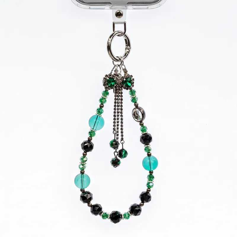 Crong Phone Charm – telefono pakabukas (Blue Bow)