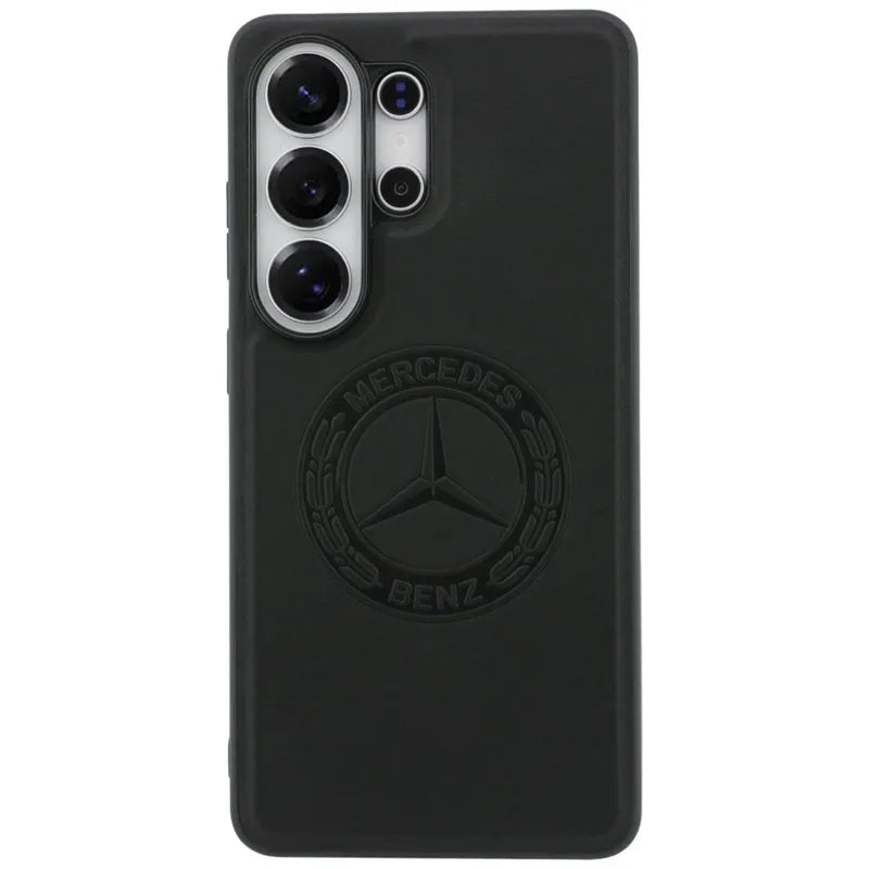 Mercedes Vintage Logo MagSafe – Samsung Galaxy S26 Ultra dėklas (juodas)