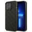 Karl Lagerfeld Perforated Allover – dėklas iPhone 13 Pro telefonui (juodas)
