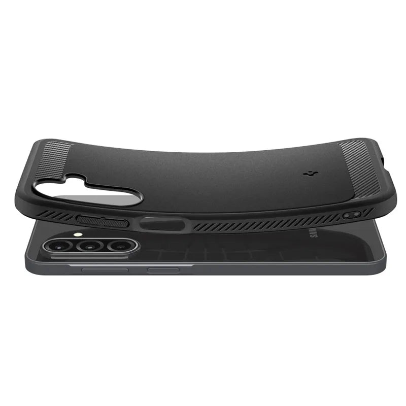 Spigen Rugged Armor – dėklas Samsung Galaxy A17 4G / 5G (juodas)