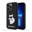 Karl Lagerfeld 3D Rubber NFT Choupette - Dėklas iPhone 14 Pro (juodas)