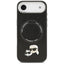 Karl Lagerfeld Karl & Choupette Pins MagSafe – dėklas iPhone Air (juodas)