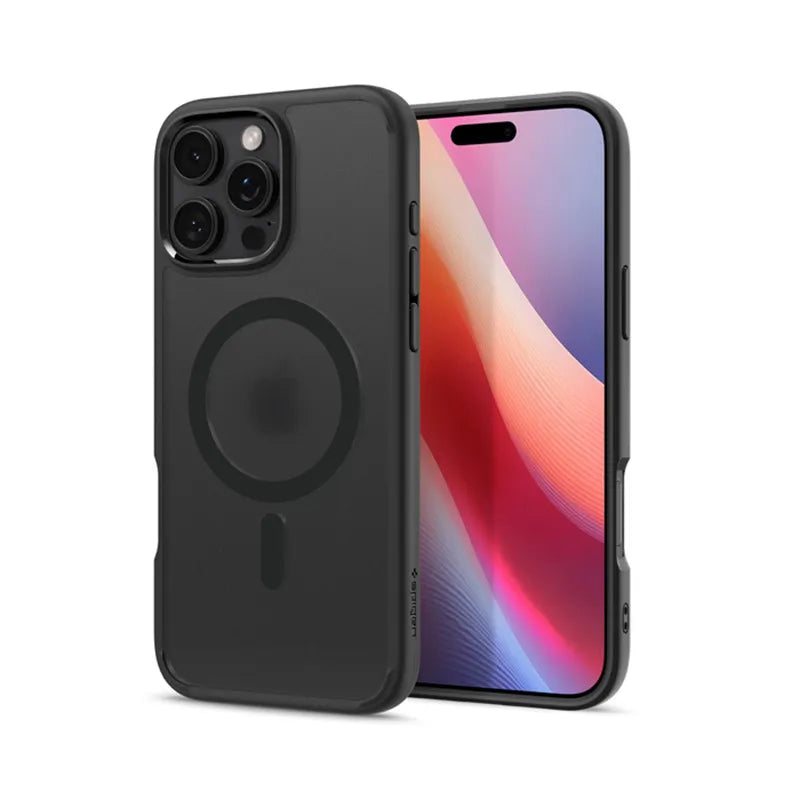Spigen Ultra Hybrid Mag MagSafe – dėklas iPhone 16 Pro Max (Frost Black)