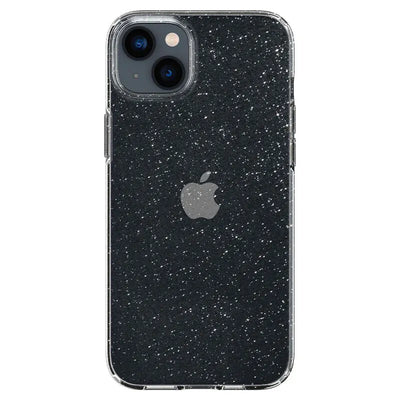 Spigen Liquid Crystal Glitter - dėklas iPhone 15 Plus / iPhone 14 Plus (skaidrus)