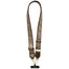 Universalus Guess Crossbody Strap 4G Tether Patch Strass Metal Logo dirželis – universalus telefono dirželis / pakabukas (rudas)