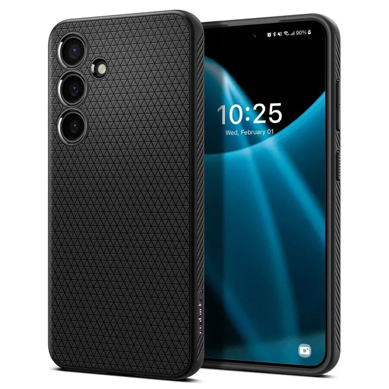 Spigen Liquid Air – dėklas Samsung Galaxy S24 (matinis juodas)