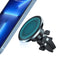 Crong Carclip Magnetic – magnetinis automobilinis „MagSafe“ laikiklis (juodas)
