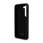 Karl Lagerfeld Silicone Karl & Choupette Metal Pin – dėklas Samsung Galaxy S24 (juodas)