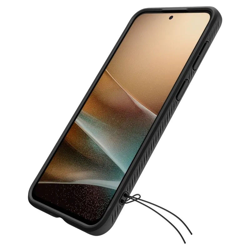 Spigen Rugged Armor – Dėklas, skirtas Samsung Galaxy A37 5G (matinė juoda)