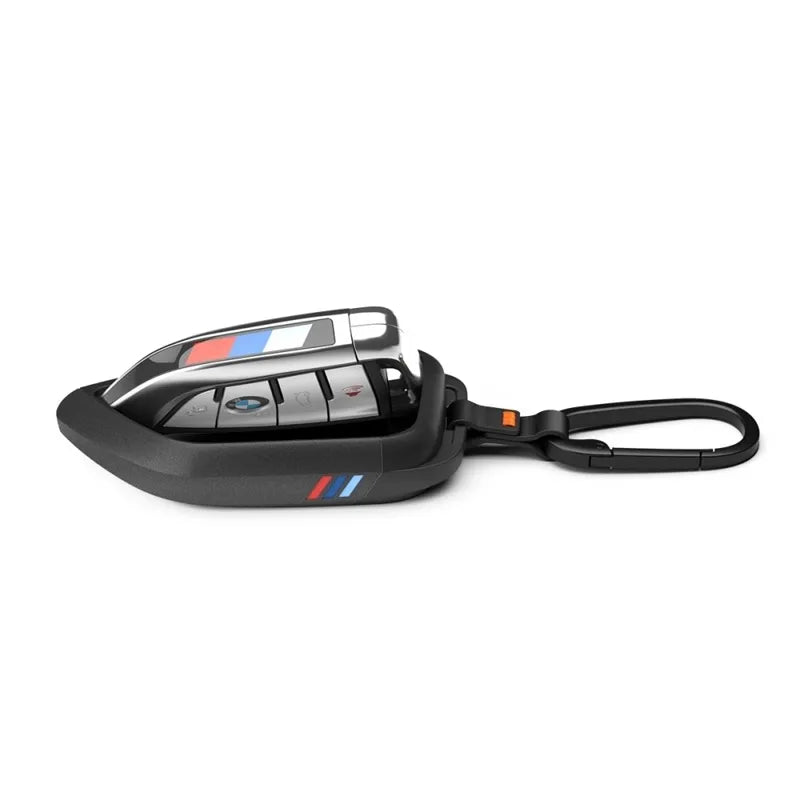 Spigen BK100 – Automobilio rakto dėklas BMW išmaniajam raktui G-serija (juodas)