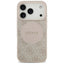 Guess 4G Circle Classic Logo MagSafe dėklas iPhone 17 Pro (rožinis)