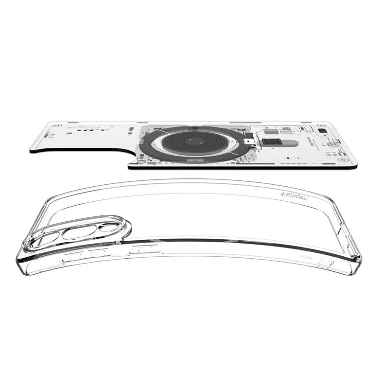 Spigen Ultra Hybrid Mag MagSafe – dėklas, skirtas Samsung Galaxy S25 Edge (Neo One)