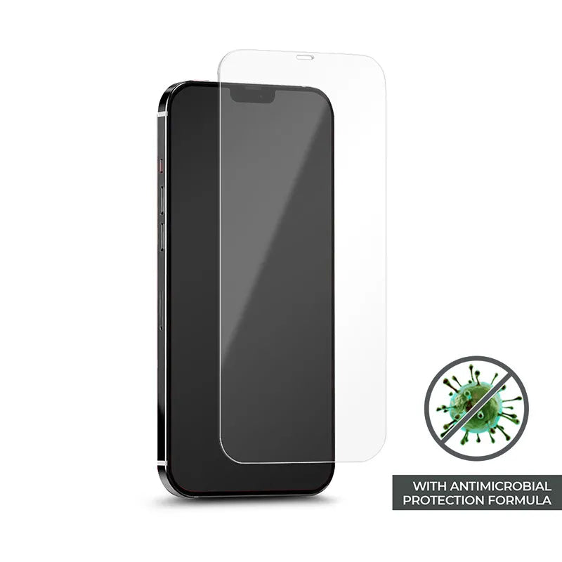 PURO antibakterinis apsauginis grūdintas stiklas su antibakterine apsauga iPhone 12 Mini ekranui