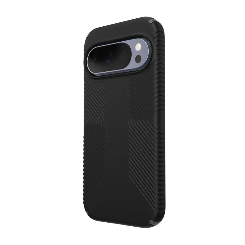 Speck Presidio2 Grip Magnet – Google Pixel 10 / Google Pixel 10 Pro dėklas (juodas / skalūno pilka)