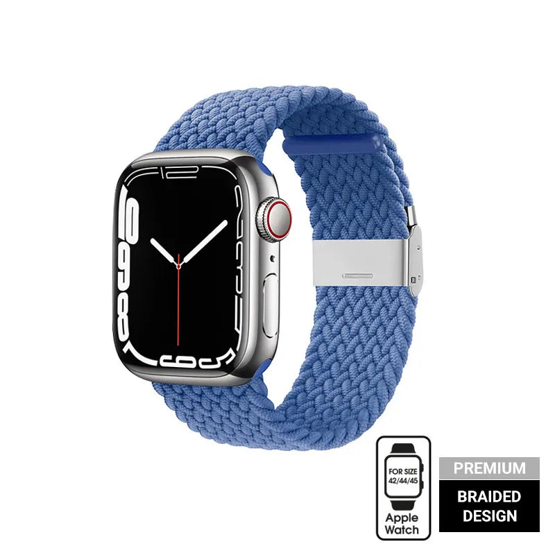 Crong Wave Band – pintas Apple Watch dirželis 44/45/46/49mm (mėlynas)
