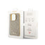 Guess Disco Metal Script – dėklas „iPhone 15 Pro“ (auksinis)