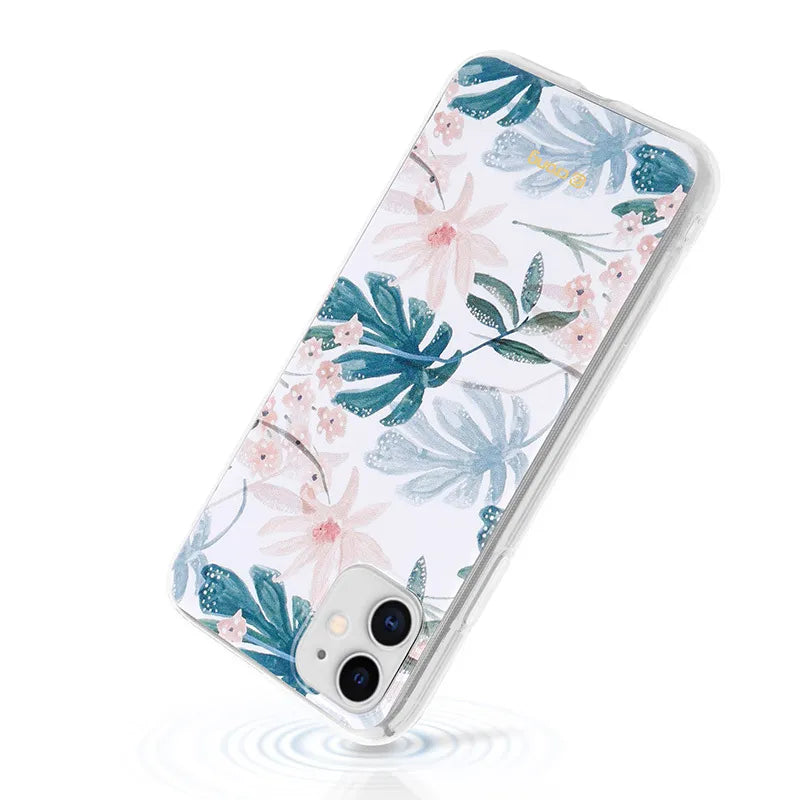 Crong Flower Case – iPhone 11 dėklas (01 raštas)
