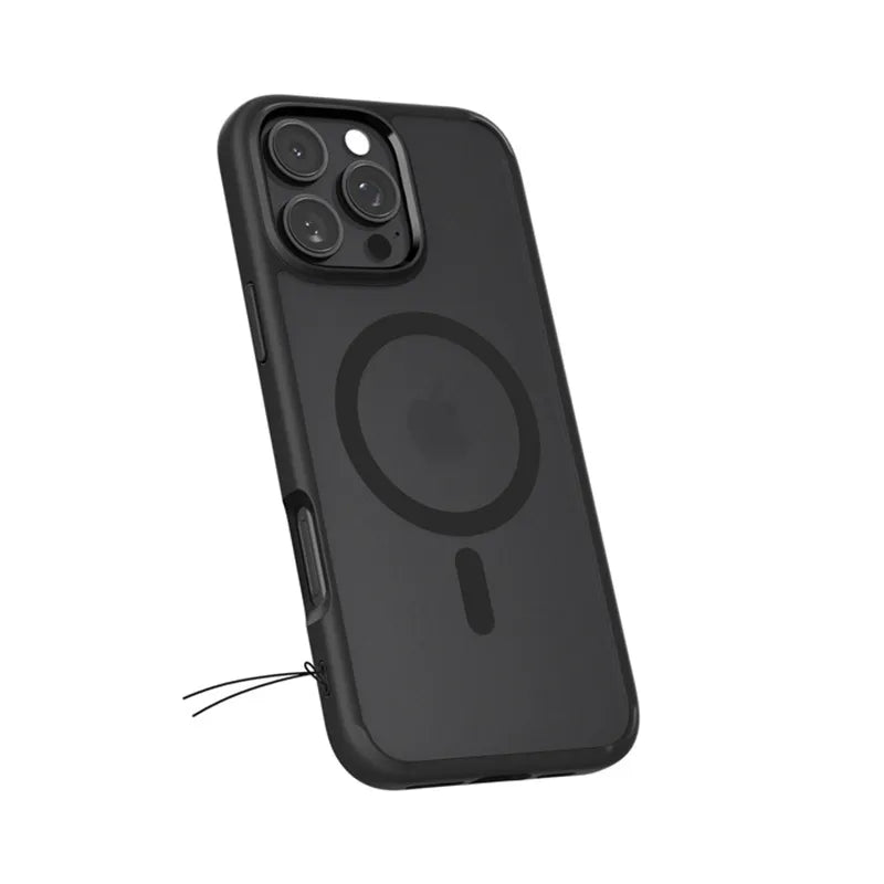Spigen Ultra Hybrid Mag MagSafe – dėklas iPhone 16 Pro Max (Frost Black)