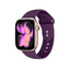 Crong Liquid – „Apple Watch“ dirželis 38/40/41/42 mm (slyvinės spalvos)