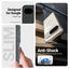 Crong Hybrid Clear Magnetic – „MagSafe“ dėklas, skirtas „Google Pixel 10a“ (skaidrus)