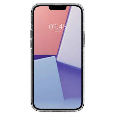 Spigen Liquid Crystal Glitter - dėklas iPhone 15 Plus / iPhone 14 Plus (skaidrus)