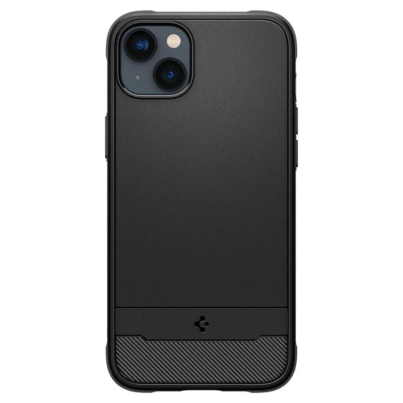 Spigen Rugged Armor Mag MagSafe – dėklas iPhone 14 (juodas)