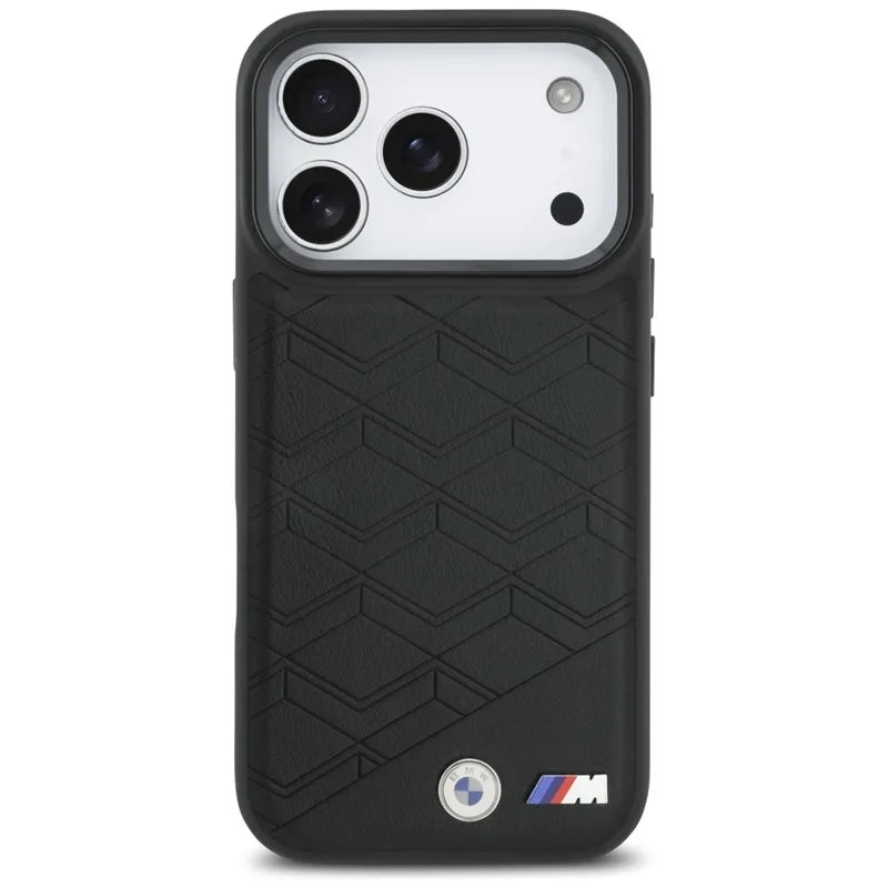 BMW M Shape Logo MagSafe – dėklas iPhone 17 Pro (juodas)