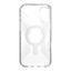 Speck Presidio Perfect-Clear Grip ClickLock & MagSafe – dėklas iPhone 16 Plus (skaidrus / chromuota apdaila / Serene Silver)