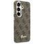 Guess 4G Script MagSafe – dėklas Samsung Galaxy S26 telefonui (rudos spalvos)