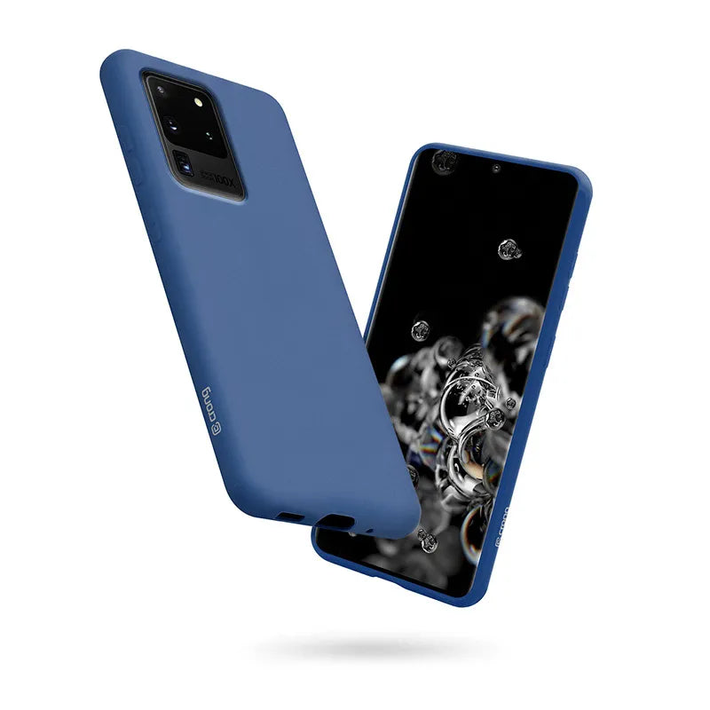 Crong Color Cover – dėklas Samsung Galaxy S20 Ultra (mėlynas)