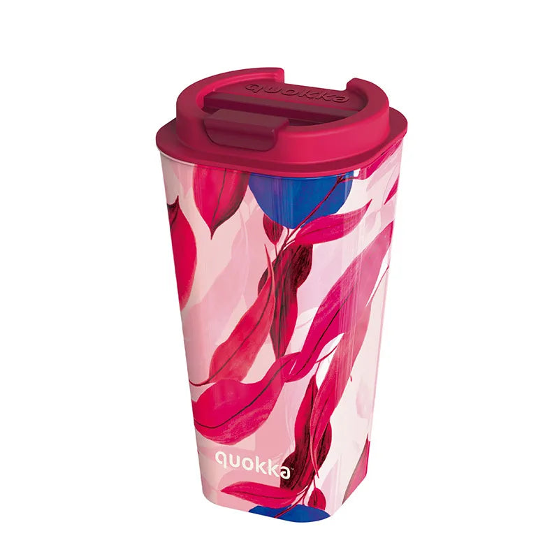 Quokka Vaso Cafe dvigubų sienelių puodelis – 450 ml (Satsuma)