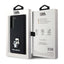 Karl Lagerfeld Silicone Karl & Choupette Metal Pin – dėklas Samsung Galaxy S24 (juodas)