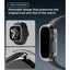 „Spigen Thin Fit“ dėklas, skirtas „Apple Watch 12“, 46 mm (skaidrus)